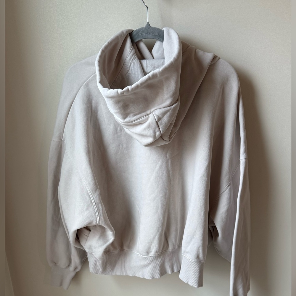 Nike Phoenix Fleece super oversized hoodie in cream, sz med EUC!! - Picture 2 of 6